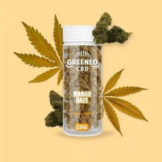 Greeneo brand CBD flowers 15g Mango Haze 6%
