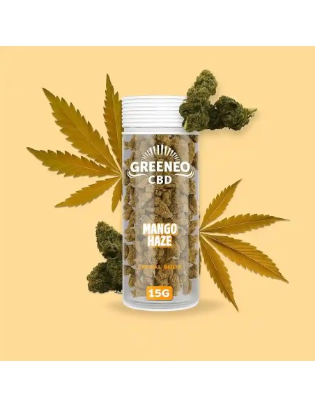 Greeneo brand CBD flowers 15g Mango Haze 6%