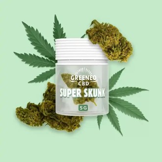 Greeneo brand Super Shunk 11% CBD flowers, 5g