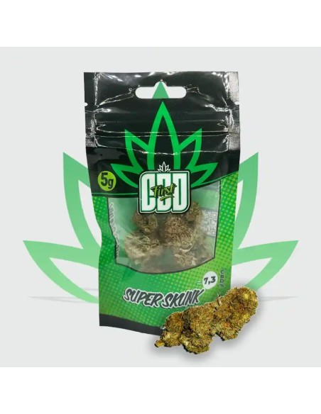 CBD Fleur - Super Shunk 7,37% - nouveau design
