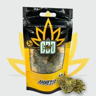 CBD Flower - Amnesia 6.22% - new design