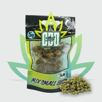 CBD Flower - Small bud mix 5.86% - new design