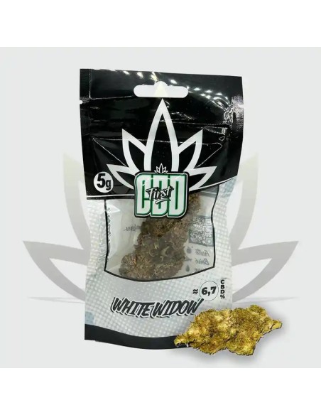CBD Fleur - White widow 6,72% - nouveau design