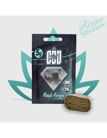 Fresh Frozen CBD resin 45% from the Signature range by CBD First