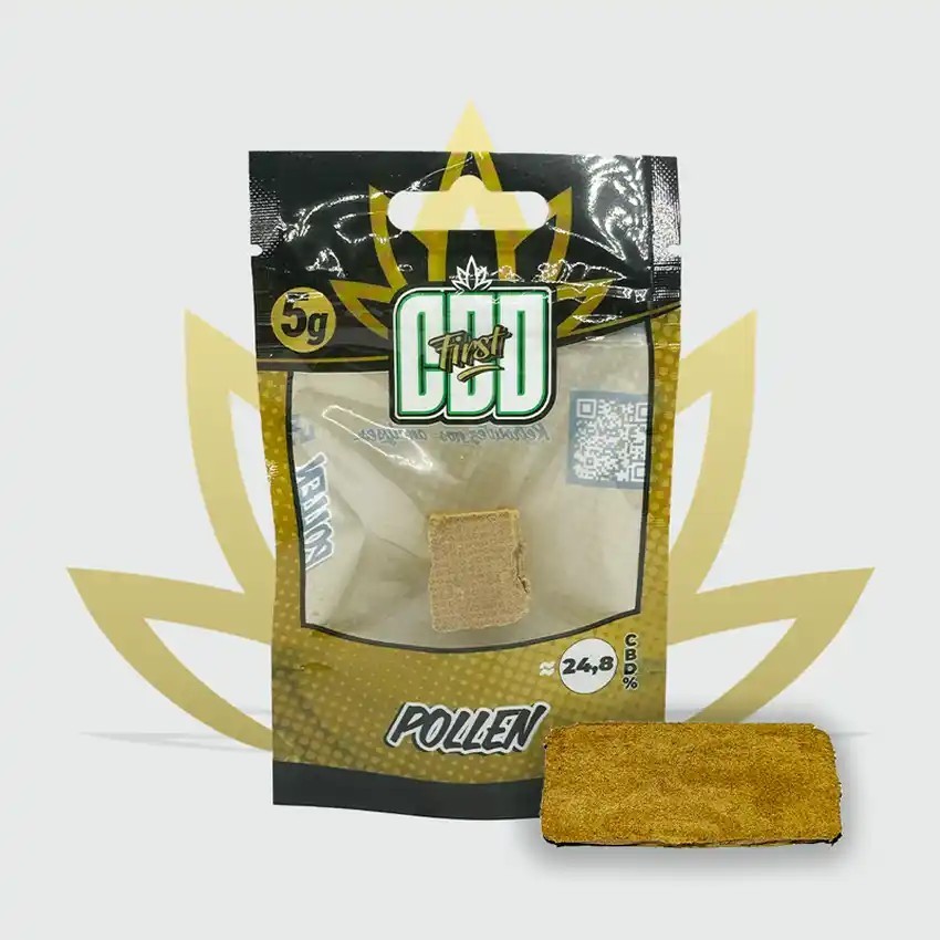 Résine de CBD 24,8% Pollen de la marque CBD First