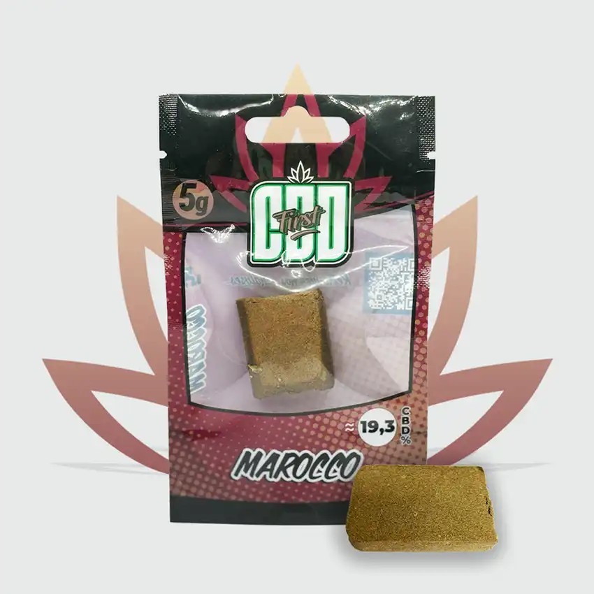 Résine de CBD Marocco 19,3% de la marque CBD First