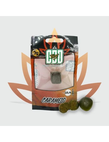 Résine de CBD Caramelo 25,4% de la marque CBD First