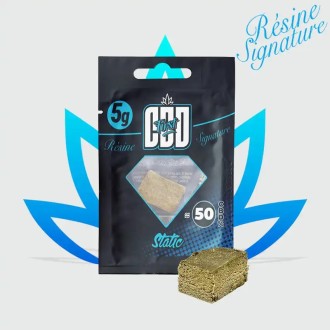 Static 50% CBD resin from the CBD First Signature range