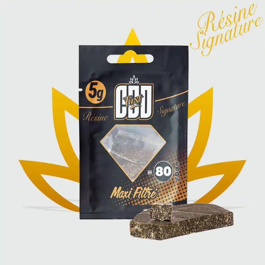 Maxi Filtered 80% CBD Resin from the CBD First Signature range