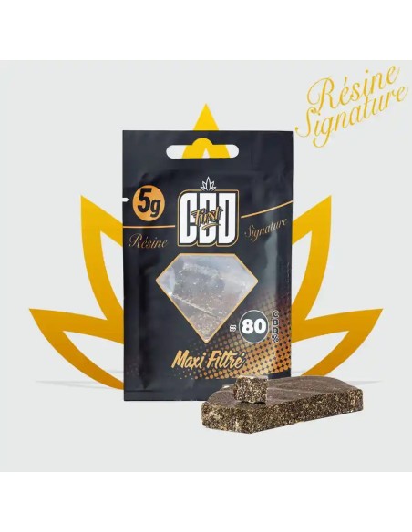 Maxi Filtered 80% CBD Resin from the CBD First Signature range