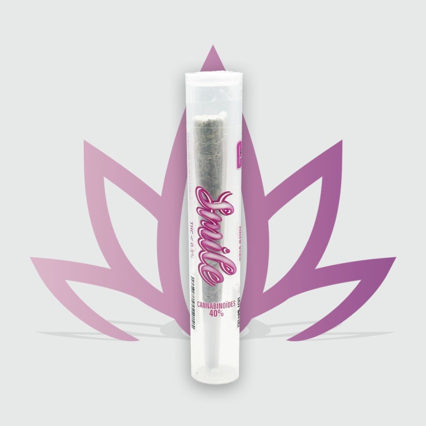 Pre-roll de CBD Smile de la marque CBD First