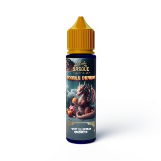 Flacon de 50 ml d'e-liquide Fruit du Dragon Mandarine de la marque Labo Basque