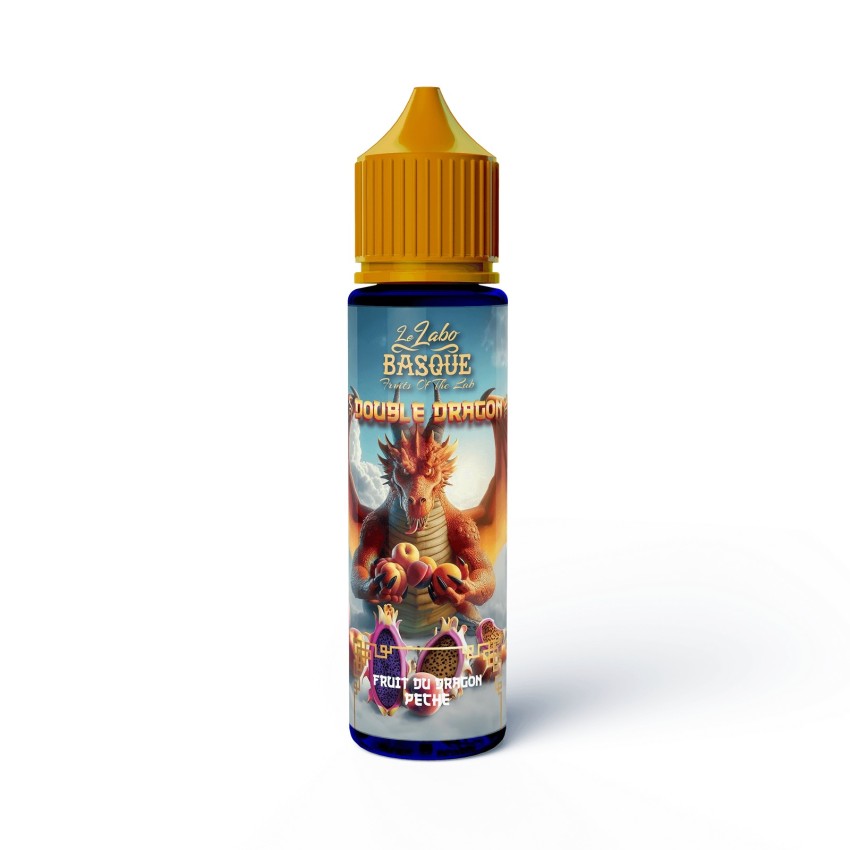 50 ml bottle of Dragon Fruit Peach e-liquid by Labo Basque