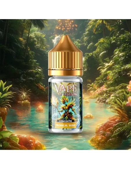 30ml Tropical Wave concentrate from the Vape of Legends range by Greeneo