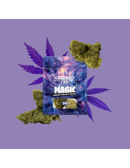3g of Greeneo brand Magic NXT+ Purple flower