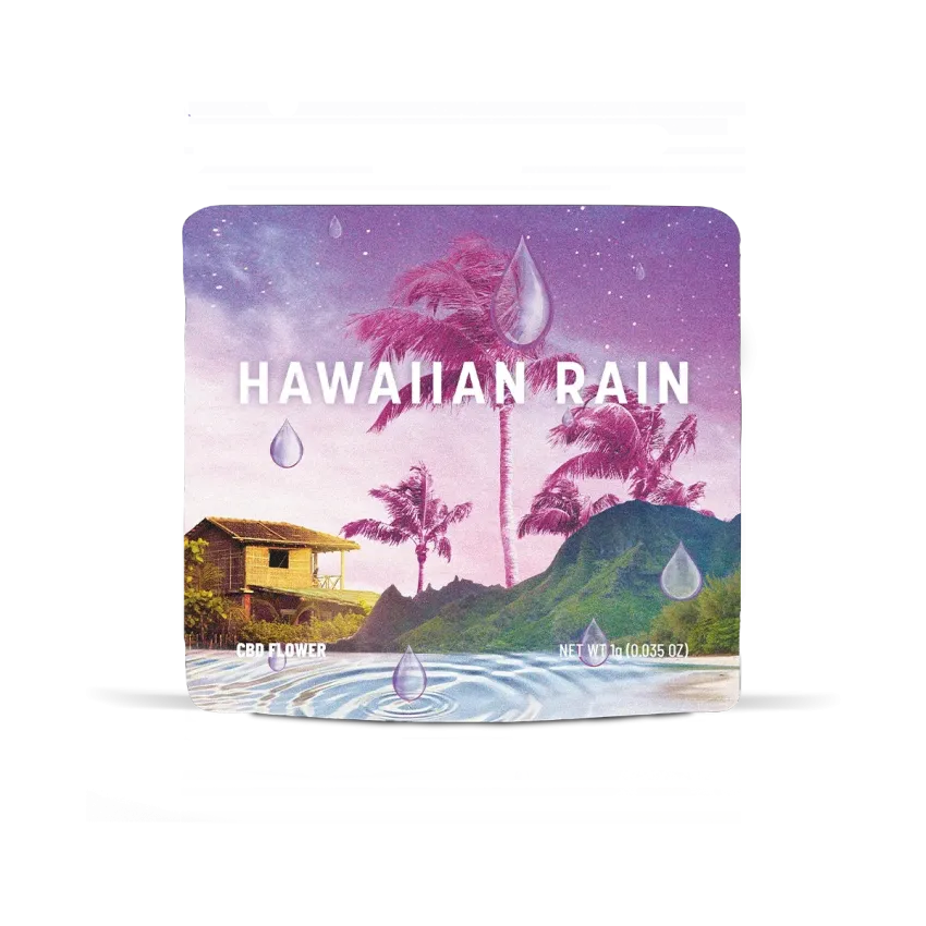 Sachet de fleurs de CBD Hawaiian Rain de Cookies en 1 gramme