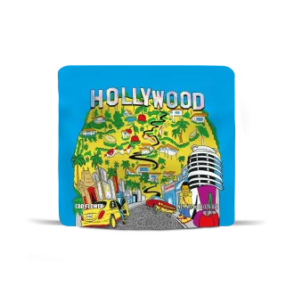 Sachet de fleurs de CBD Hollywood de Cookies en 1 gramme