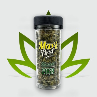 20g jar of Shunk#1 CBD flowers from the Maxi First range by CBD First