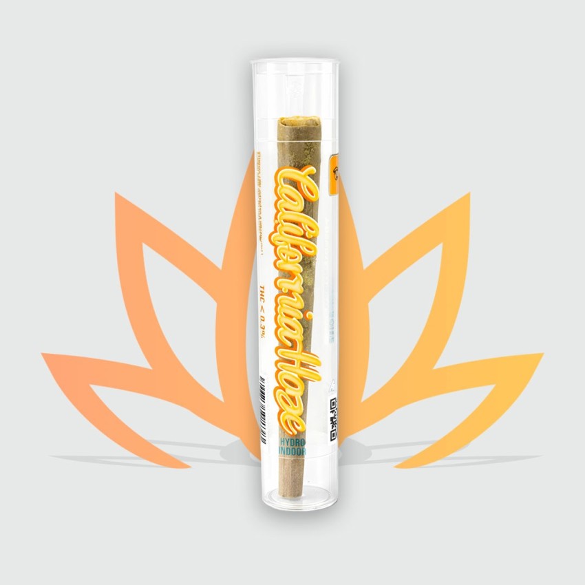 CBD First brand California Haze pre-rolls