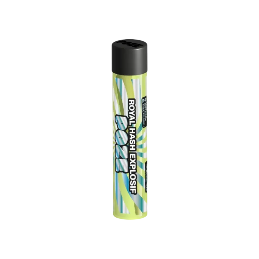 Royal Hash CBD Pre-Roll from Poze's “Explosive Formula” line