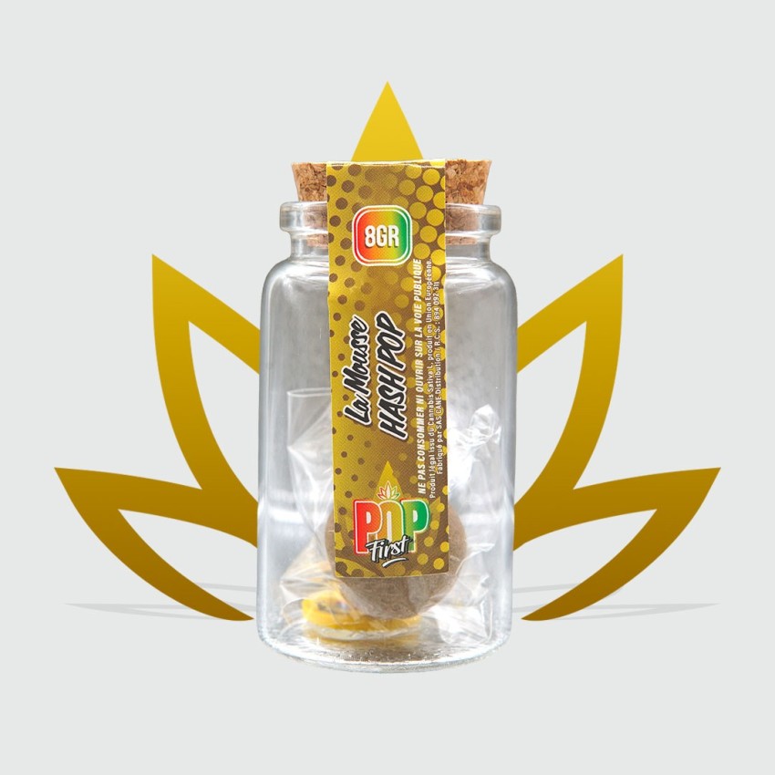 Résine de CBD - La mousse 20% - 8g - Pop First