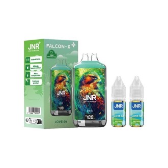 Puff rechargeable de la marque JNR en 20mg, saveur Agrume Fruit de la passion