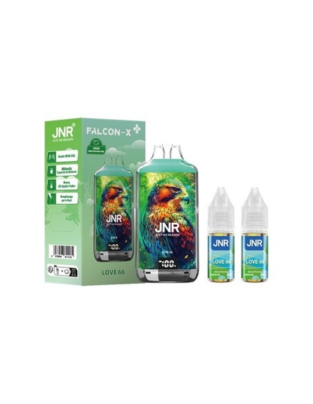 Rechargeable vape pen from JNR, 20mg, Citrus and Passion Fruit flavour