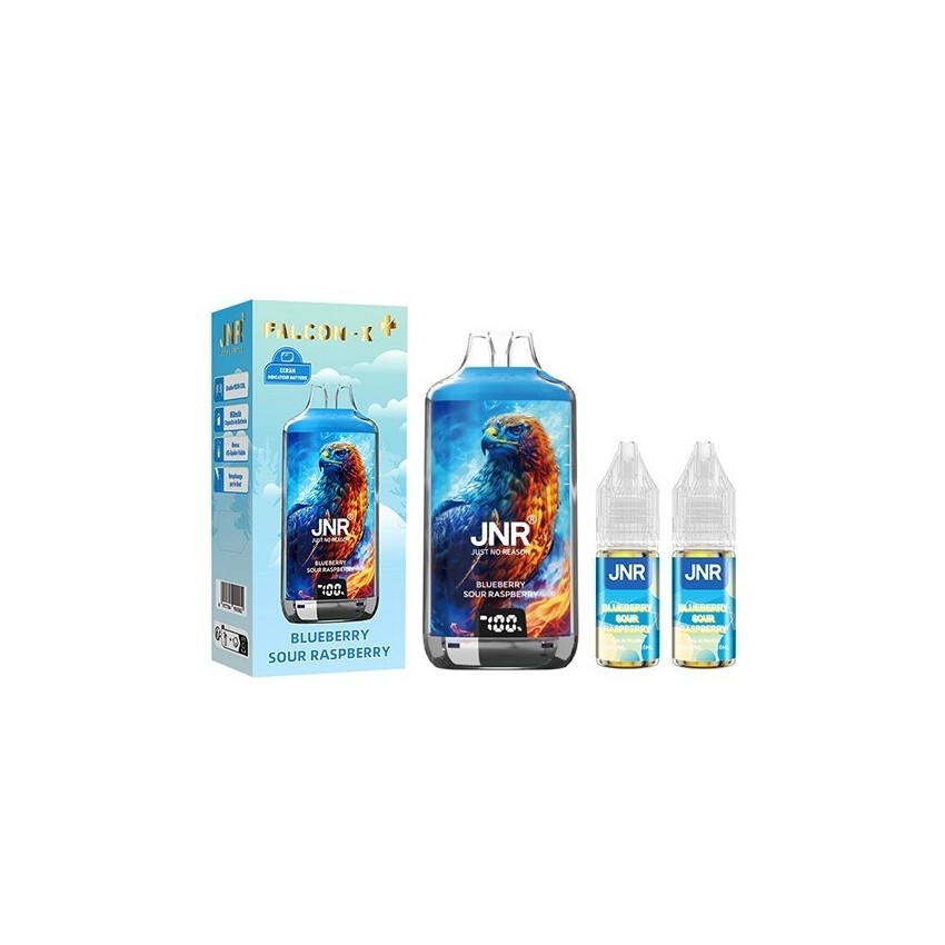 JNR Falcon X 28000 Raspberry Blueberry Puff | Travers Shop