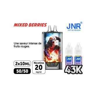 JNR Gorilla X Mixed Berries 43000 Puffs | Travers Shop