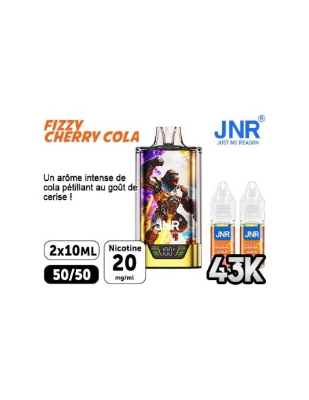 JNR Gorilla X Cola Cerise 43000 Puffs | Travers Shop