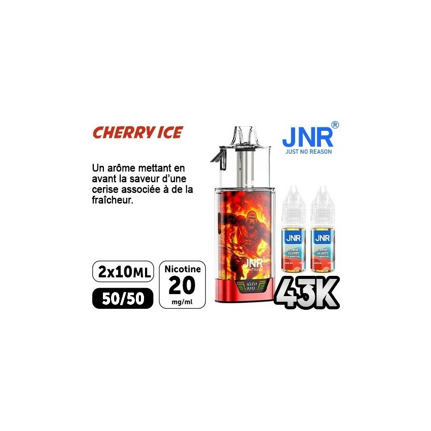 JNR Gorilla X Cerise Glacee 43000 Puffs | Travers Shop