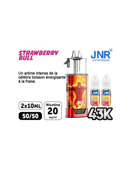 JNR Gorilla X Energie Fraise 43000 Puffs | Travers Shop