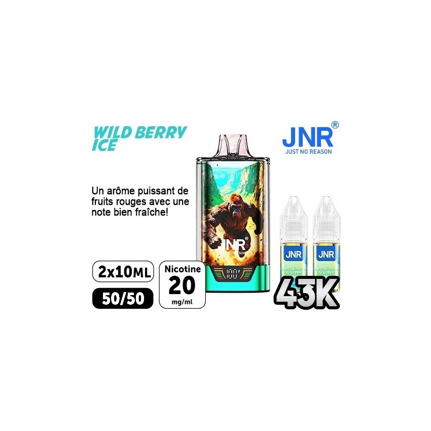 JNR Gorilla X Iced Forest Fruits Puff | Travers Shop