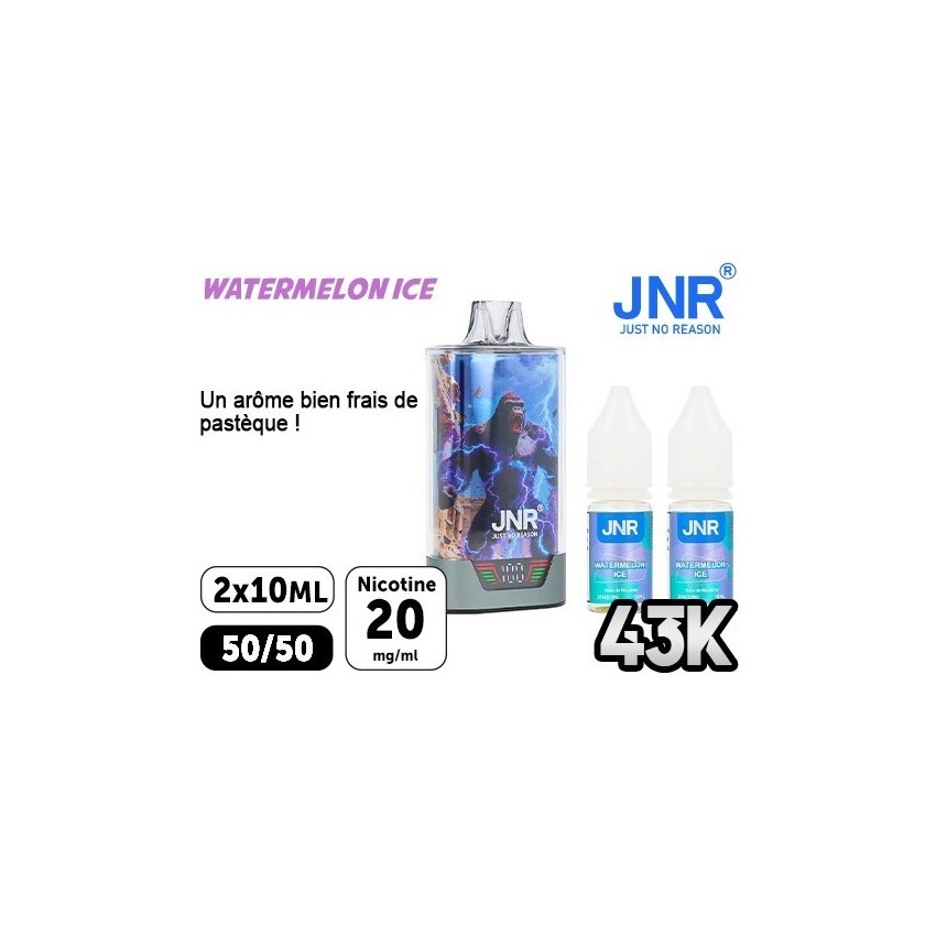 JNR Gorilla X Pasteque Glacee 43000 Puffs | Travers Shop