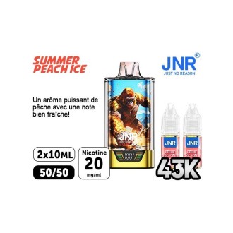 JNR Gorilla X Peche Glacee 43000 Puffs | Travers Shop