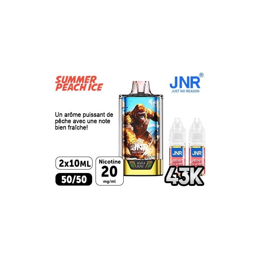JNR Gorilla X Iced Peach 43000 Puffs | Travers Shop