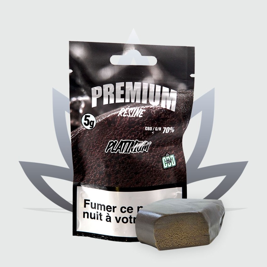 Nouveau Format - Résine de CBD Platinium 70% de la marque CBD First
