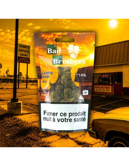 Sachet de 8g de Lemon haze de la marque Bad Brothers