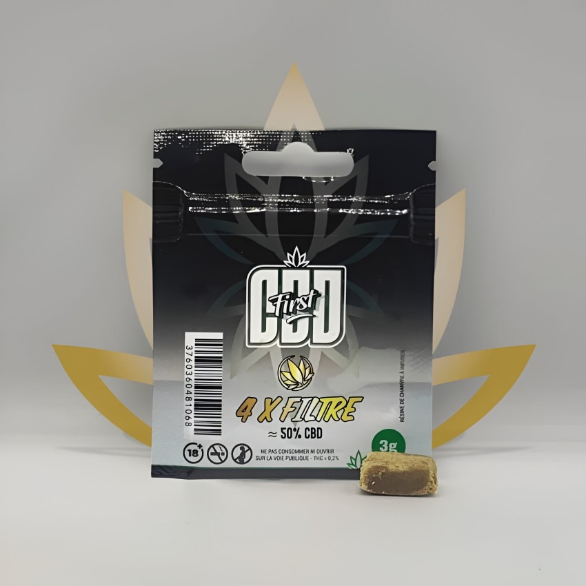 CBD Resin - 4X Filtre 50%