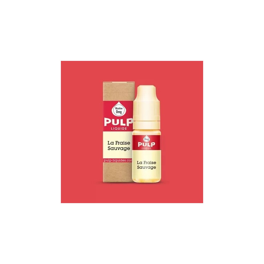 Achat Fraise Sauvage 10 ML - Pulp | E-liquides | Travers-Shop