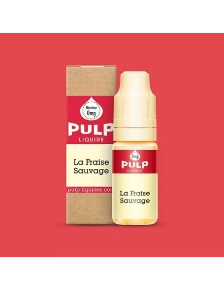 Achat Fraise Sauvage 10 ML - Pulp | E-liquides | Travers-Shop