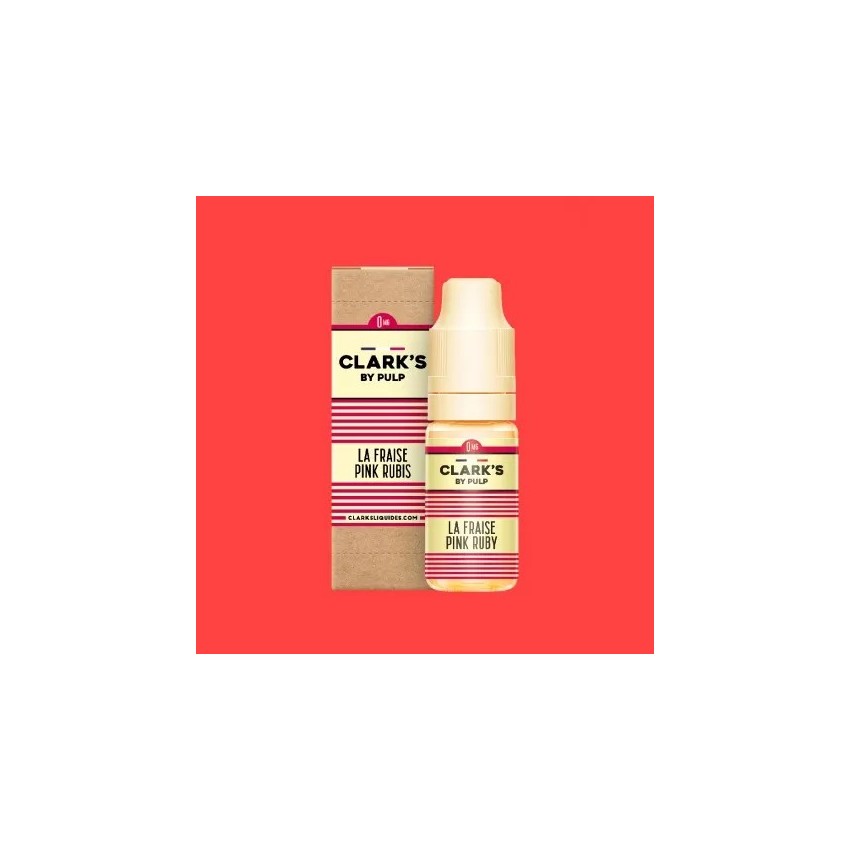 Achat Fraise Pink Ruby 10 ML - Pulp | E-liquides | Travers-Shop