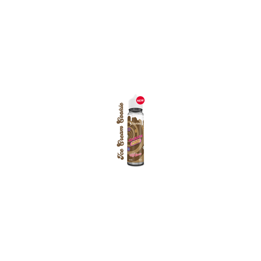 Achat Ice Cream Cookie 50 ML - Liquideo | E-liquides | Travers-Shop