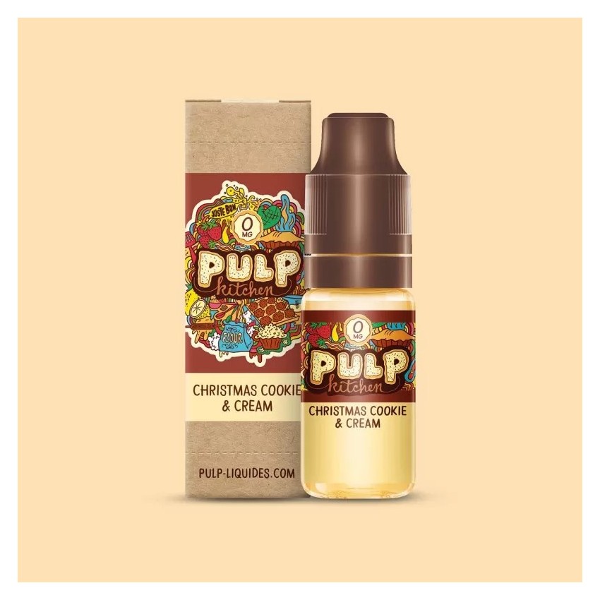 Purchase Christmas Cookie Cream 10 ML - Pulp | E-liquids | Travers-Shop