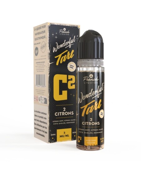 Achat Wonderful Tart - 2 Citrons 50ml | E-liquides | Travers-Shop