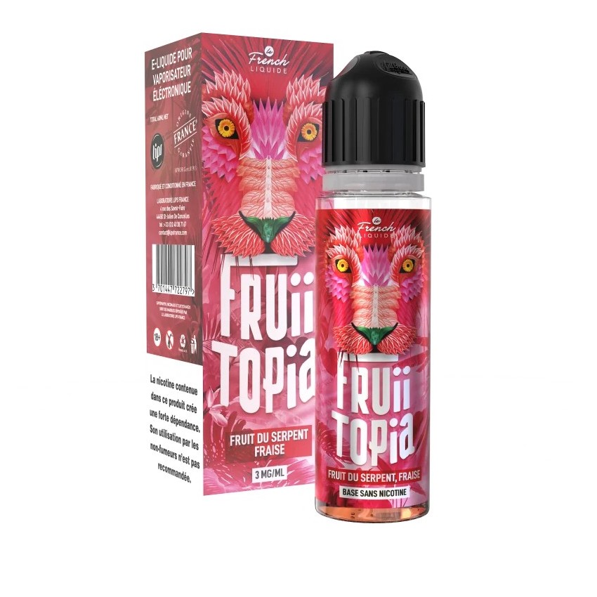 Fruiitopia - Fruit du serpent Fraise 50ml - 1