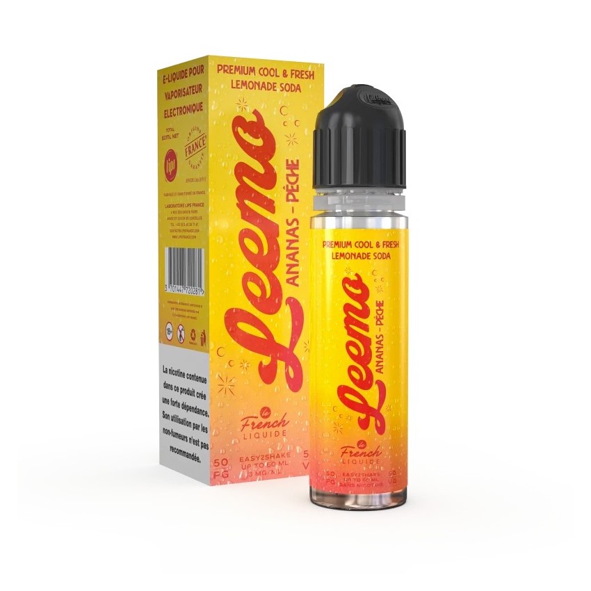 Ananas Pêche - Leemo 50ml  - 1