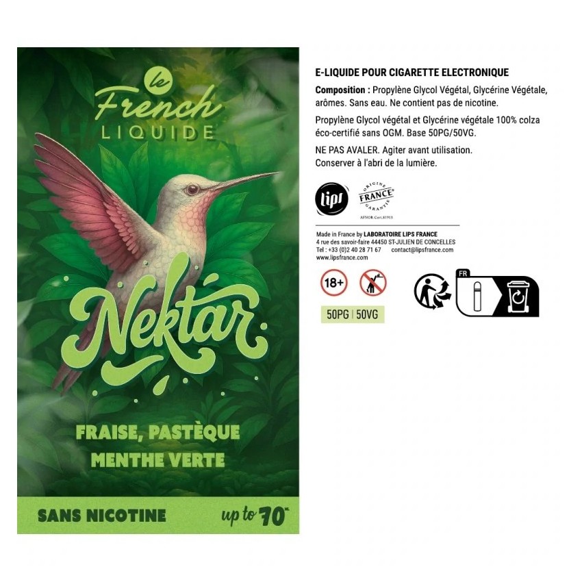 Watermelon and Spearmint Strawberry 50 ml - Nektar - 2