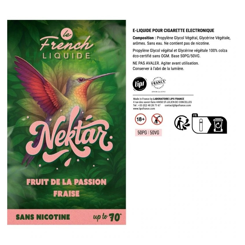 Passion Fruit Strawberry 50ml - Nektar - 2
