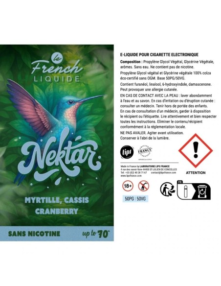 Purchase Blueberry Blackcurrant Cranberry 40 ml - Nektar | E-liquids | Travers-Shop